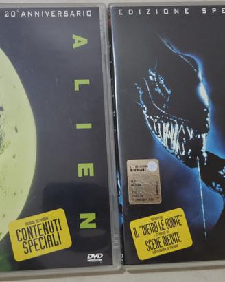DVD Alien e Aliens edizioe 20° anniversario