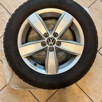 Cerchi in lega e gomme invernali volkswagen polo