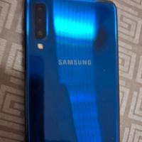 Sansung A7 colore.nero e blu