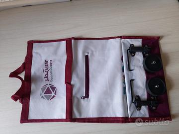 Borsa trolley pieghevole con ruote per la spesa
