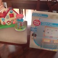 Giochi trottola fattoria e lavagna