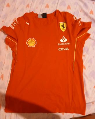 t-shirt ragazzo Ferrari 