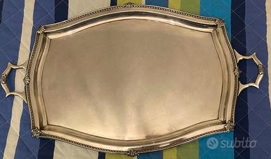 Grande vassoio sheffield 64cm da manico a manico