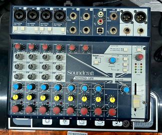 Mixer Soundcraft notepad 12fx usb