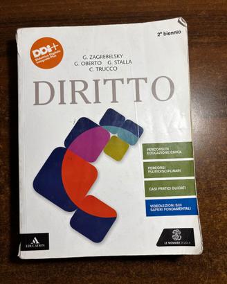 Diritto 2° biennio – Zagrebelsky – Le Monnier