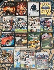 Lotto 15 Giochi PC e PS3 - FIFA, PES, Hitman