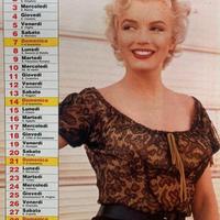 Marylin Pin-up Glamour Girls Calendario Cartoline