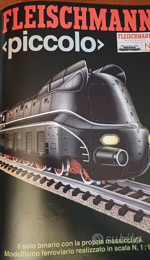 Scala Fleischmann Trenini Catalogo Locomotiva Elettrica Modellismo