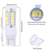 LAMPADA LED T20 BIANCA 33 LED SMS CANBUS