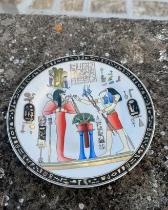 Piatto Decorativo Fathi Mahmoud Mitologia Egizia