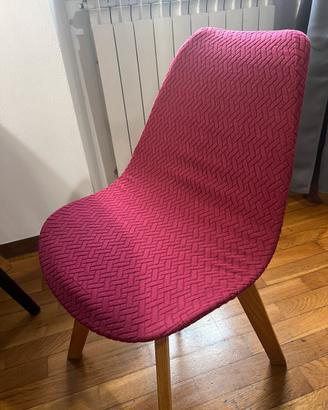 4 fodere coprisedie per sedie scandinave.