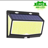 Lampade led solare 468 led ricaricabile nuove