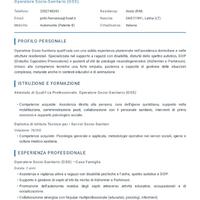 Operatrice Socio Sanitaria
