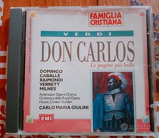 Cd Don Carlos (Le Pagine Più Belle) Giuseppe Verdi
