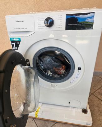 Lavatrice Hisense 7kg – Pari al nuovo 