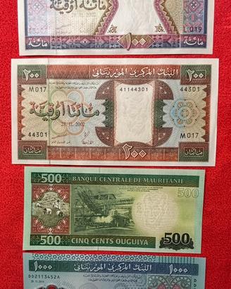 Banconote Mauritania