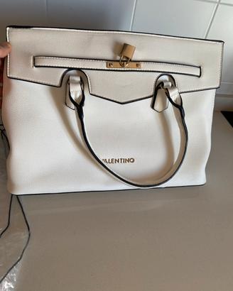 Mario Valentino borsa bianca e blue