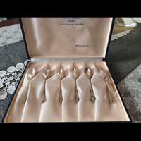 argento 800 servizio cucchiaini vintage 