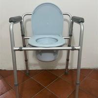Sedile wc rialzato per anziani / disabili