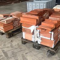 Mattonelle in cotto avanzate e recuperate