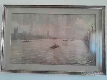 Quadro litografia di Attilio Melo