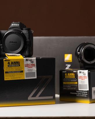 Nikon Z6 + Batterie + XQD + cage SmallRig + reader