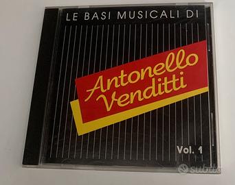 CD le Basi Musicali di Antonello Venditti Vol 1