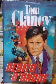 Libro vintage Tom Clancy,Jack Ryan Debito d'onore