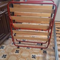 Rete pieghevole singola 80x195 cm