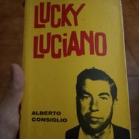 LIBRO SU LUCKY LUCIANO DI ALBERTO CONSIGLIO 1973