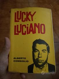 LIBRO SU LUCKY LUCIANO DI ALBERTO CONSIGLIO 1973