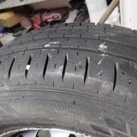 4 gomme + cerchi renault master