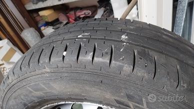 4 gomme + cerchi renault master