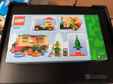 lego 40746 furgone delle consegne di babbo natale