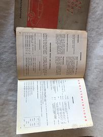 Manuale manutenzione Fiat 850 1300 1500