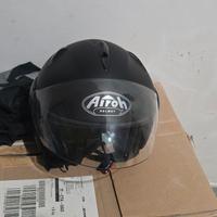 Casco Moto Jet Airoh – Colore Nero Opaco – Ottim