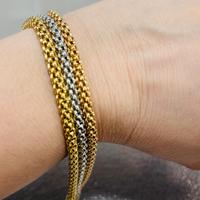 Bracciale donna Fope Oro 18Kt tre colori 