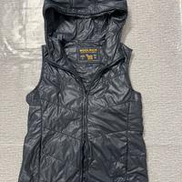 Smanicato Woolrich Donna S blue  Cappuccio USA