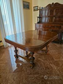 Tavolo Antico Allungabile (fino a 3.38m) in Legno 