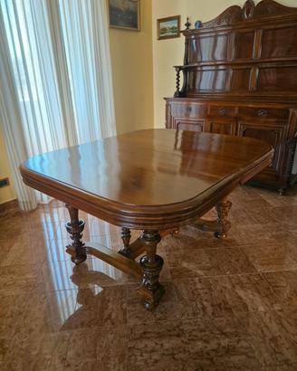 Tavolo Antico Allungabile (fino a 3.38m) in Legno 