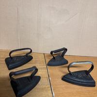 Ferri da stiro 900 vintage in ghisa