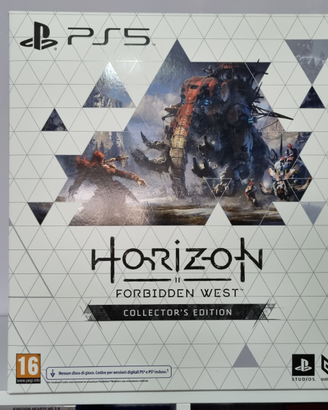 Horizon Forbidden West collector's edition nuova