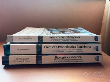 Libri Semestre Filtro Biologia, Chimica e Fisica
