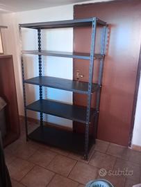 Scaffale metallico portapacchi 5 ripiani – Robusto