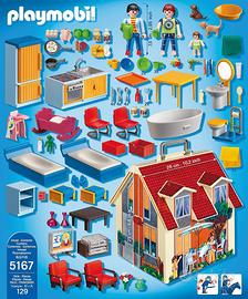 Playmobil casa omini sirene animali auto