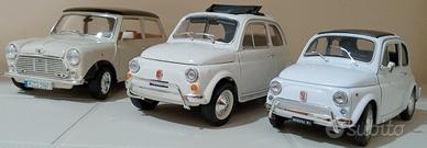 modellini FIAT 500 1/12 1/16 1/18 Mini 1/16