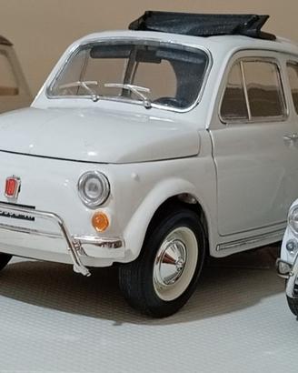 modellini FIAT 500 1/12 1/16 1/18 Mini 1/16