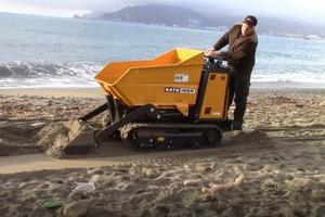 Motocarriola Katoimer Carry 110 Autocaric. Spiagge