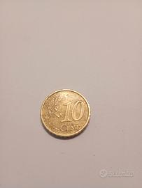 Moneta 10 centesimi 1999