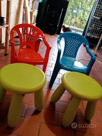 Seggioline e sgabelli 